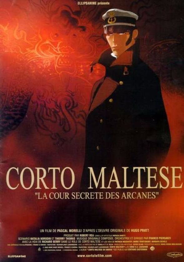 Couverture du film Corto Maltese, la cour secrète des Arcanes