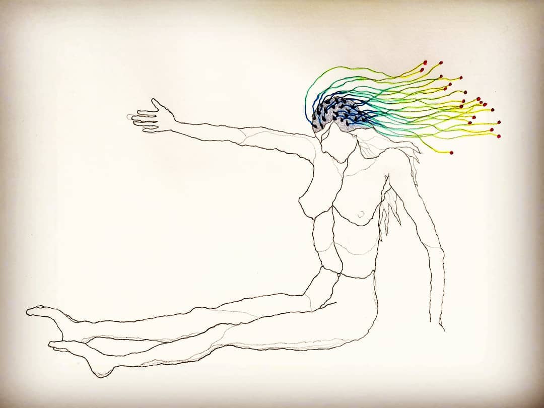 L'Etre clignotant ;copy& Juliette Mauduit