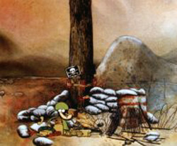 Couverture du film La Guerre, c'est con