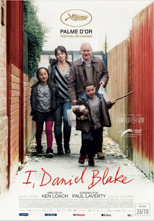 Couverture du film I, Daniel Blake