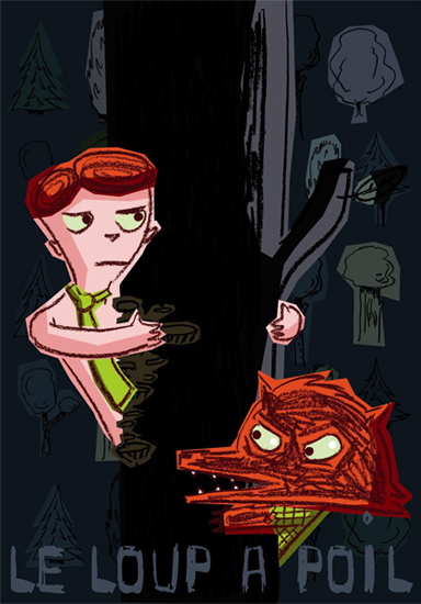 Couverture du film Le loup à poil