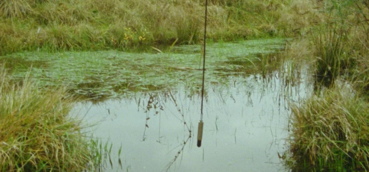 underneath it flickers