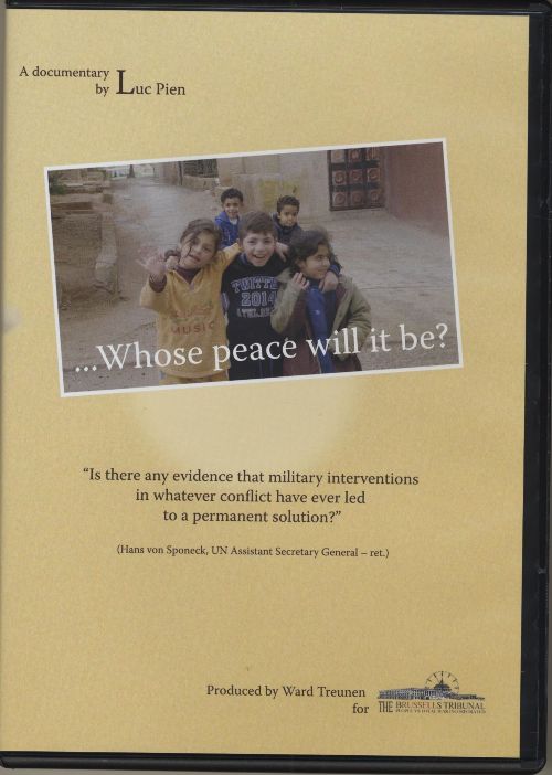 DVD du film Whose peace will it be